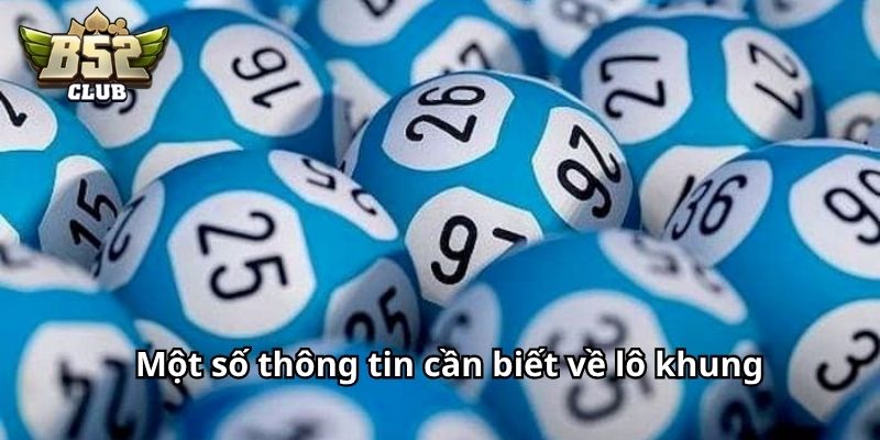 Một số thông tin cần biết về lô khung